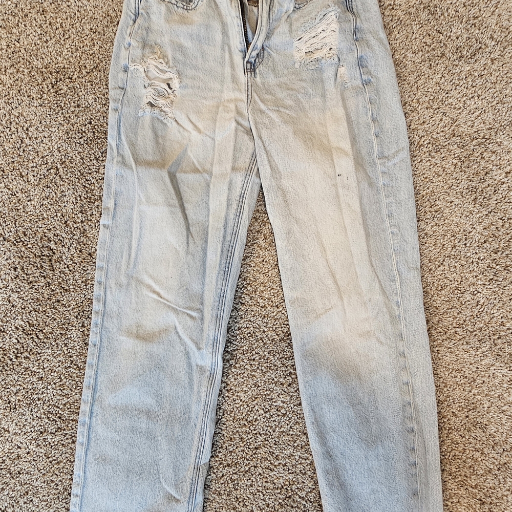 American Eagle Outfitters Light Blue Boyfriend Jeans